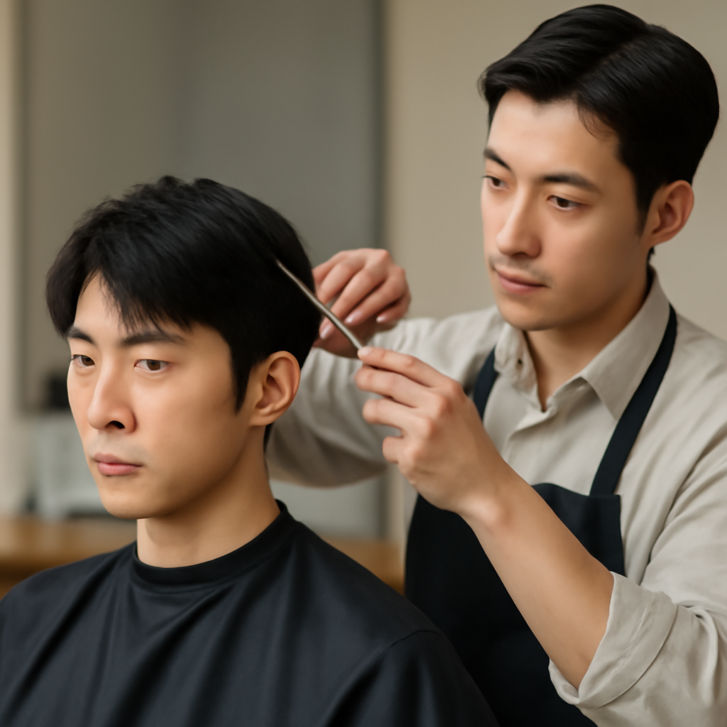 남자헤어컷 대표 이미지
